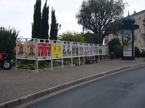 Election day in France